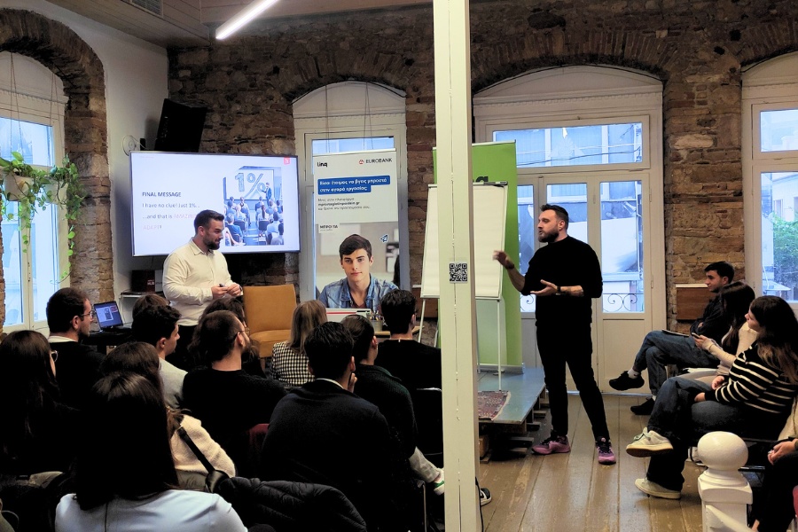 AI for Academic and Professional Growth: TheFutureCats at the First’ Moving Education Forward’ Career Event by Eurobank