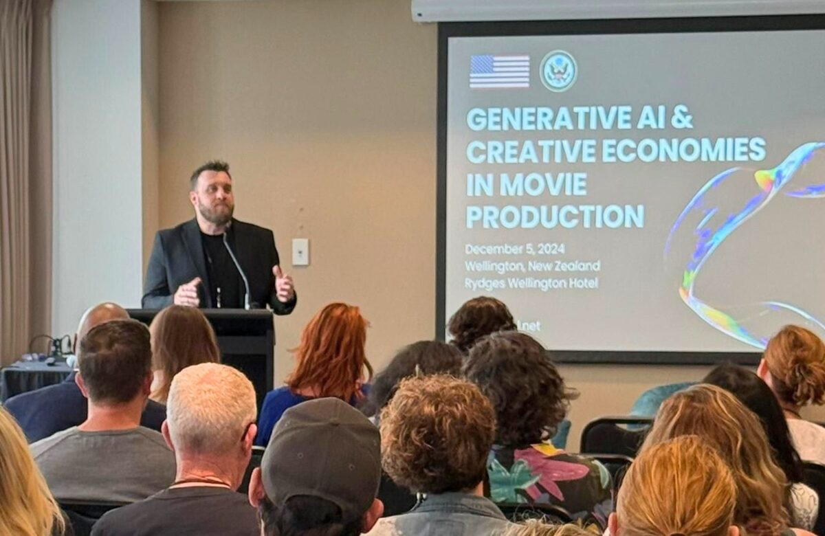 Insights from the ‘Generative AI and Creative Economies in Movie Production’ Conference in Wellington