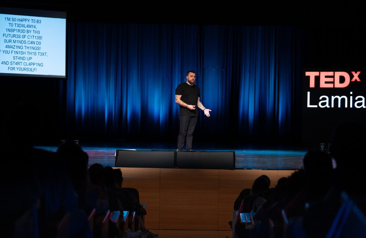 Dimitris Dimitriadis at TEDxLamia 2024!